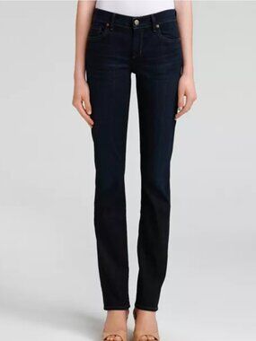 Citizens of Humanity AVA Low-rise, slim straight-leg 26